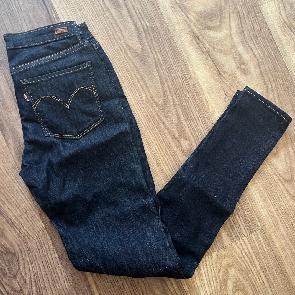 Levi’s 25 Leggings Dark Wash 25 Stetch Jeggings